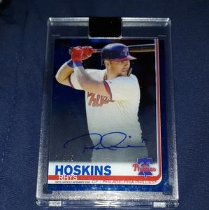 2019 Topps Clearly Authentic Hoskins